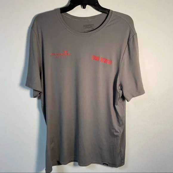 Patagonia Men’s T-Shirt Short Sleeve Gray XL - Picture 5 of 10